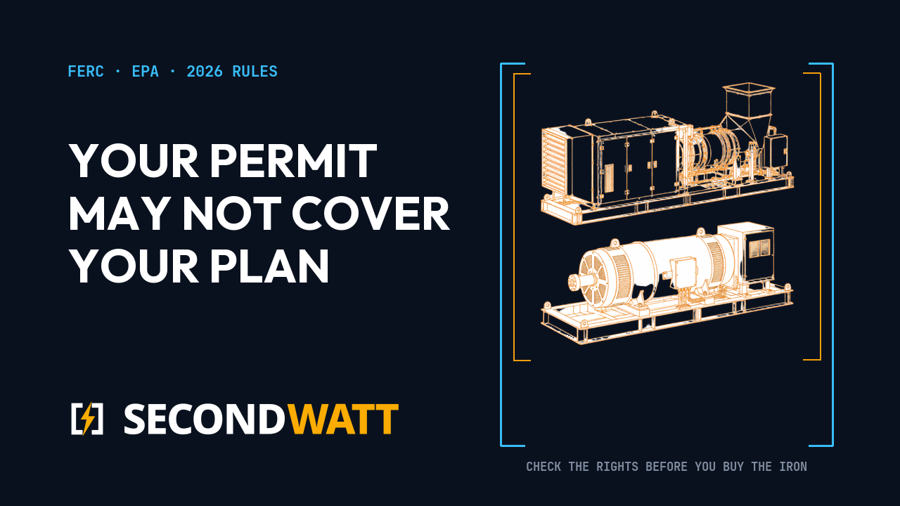 Power Generation Facility Rules in 2026: What FERC and EPA Changes Mean for Buyers