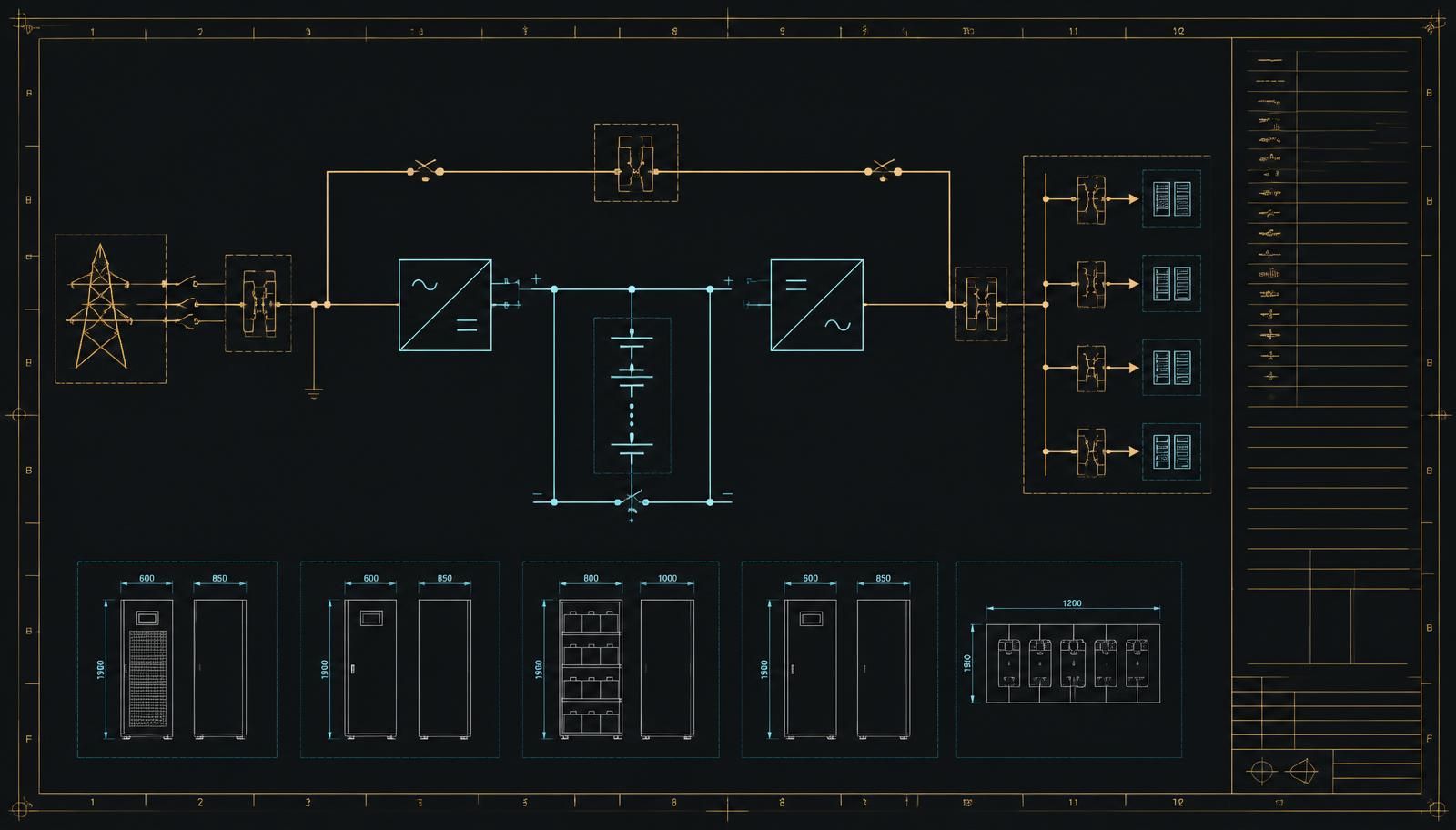 Data Center UPS and Energy Storage: Topologies, Sizing, and Selection
