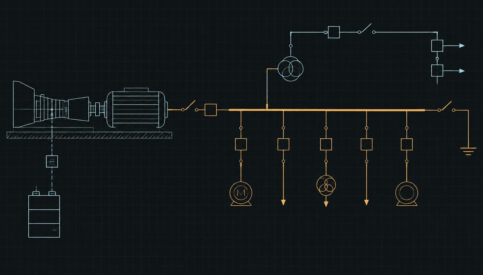Gas Turbine Black Start: Auxiliary Power And Load Acceptance