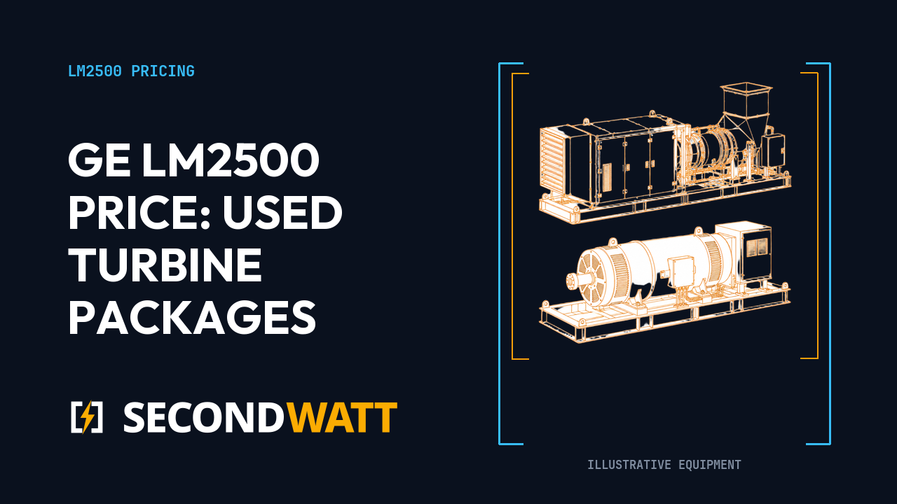 GE LM2500 Price: Used Turbine Packages, Scope And Buying Costs