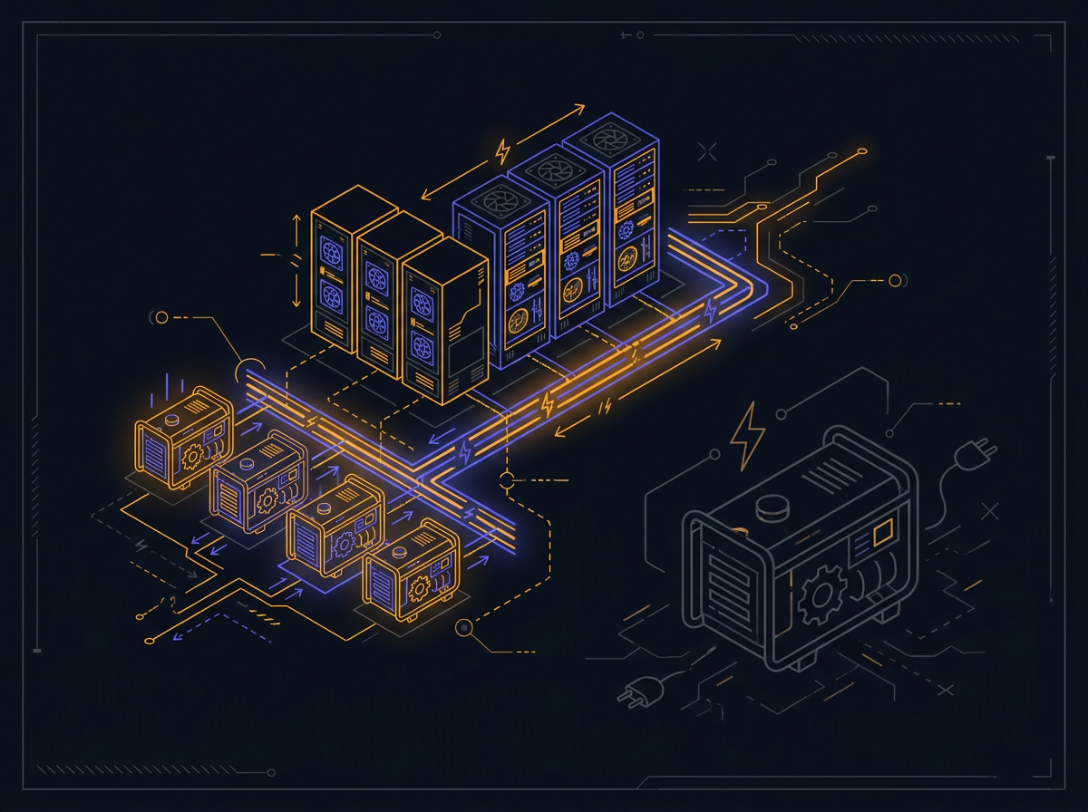 Used 10 MW Generator for Data Centers: Why 5 × 2 MW Beats One Machine