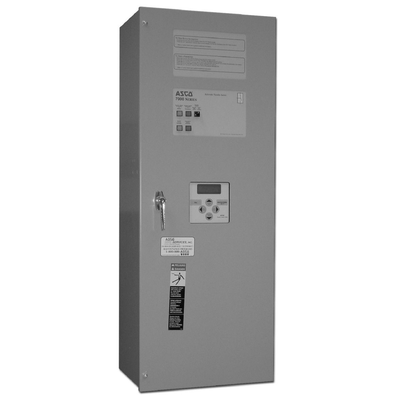 ASCO Power Technologies, a Schneider Electric business since 2017 7000 Series power transfer switch, D through G frames to 4000 A — Contactor-Based Automatic Transfer Switch