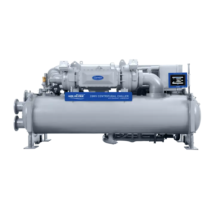 Carrier AquaEdge 19MV — chiller, 150-700 (527-2,461) tons (kW)