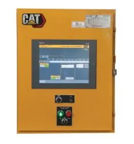 Caterpillar Inc. (Electric Power) EMCP 4.4 Master Control Panel with XLM and EGP switchgear — Paralleling