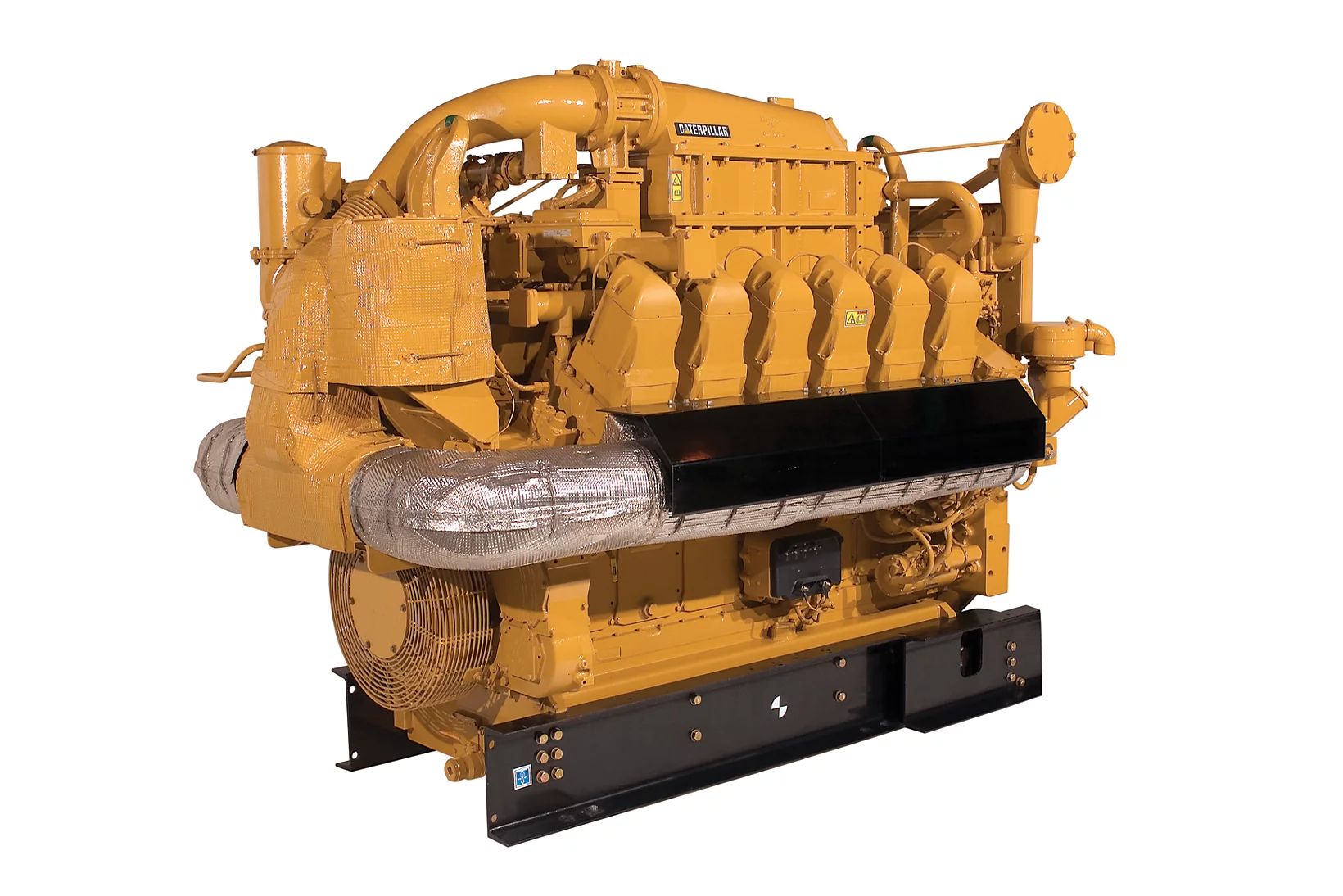 Caterpillar Inc. G3512 with FAST RESPONSE — Fast-response spark-ignited V12