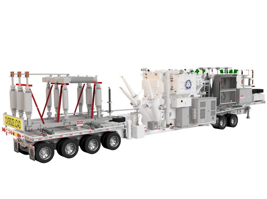 Delta Star Mobile substations (to 133 MVA / 345 kV) — transformer