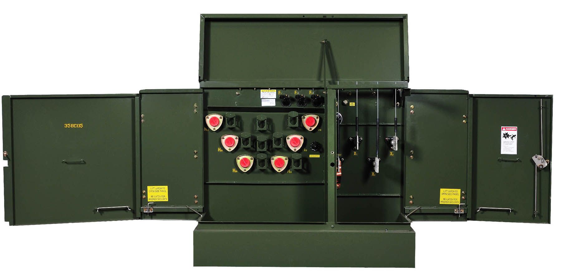 ERMCO (subsidiary of Arkansas Electric Cooperatives, Inc.) Three-phase pad-mounted transformers (30-3,000 kVA) — Pad-Mount Distribution, 30-3,000 kVA