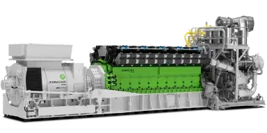 Jenbacher J920 FleXtra — gas engine, 9,542 kW