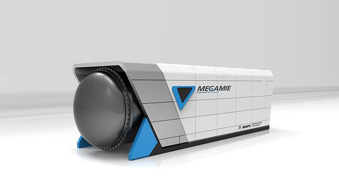 Mitsubishi Power MEGAMIE, 210 kW solid oxide and micro gas turbine hybrid — fuel cells, 210 kW