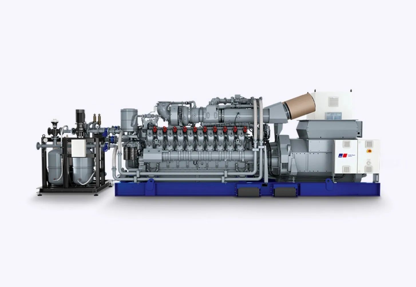Rolls-Royce Power Systems AG (mtu) Series 4000 20V4000 L64 gas — Packaged fast-start lean-burn gas generator set