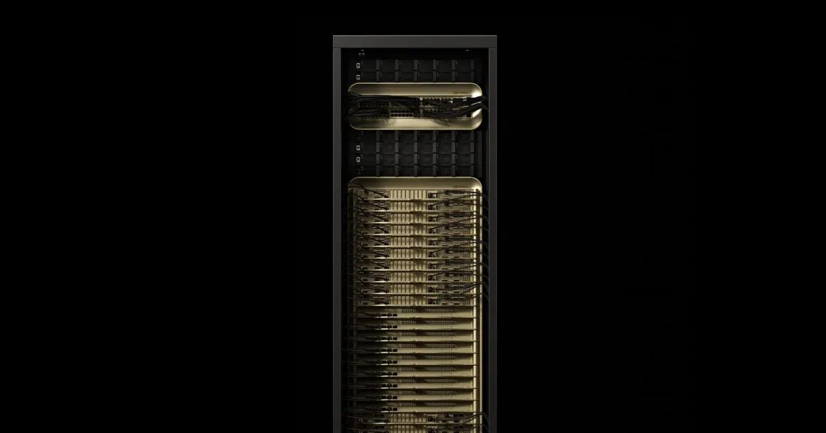 NVIDIA Corporation GB200 NVL72 — Rack-scale NVLink system, liquid cooled