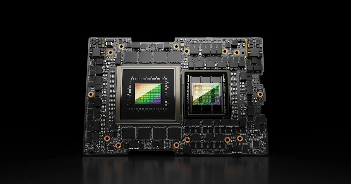 NVIDIA Corporation GH200 Grace Hopper Superchip — CPU-GPU superchip module, air or liquid cooled
