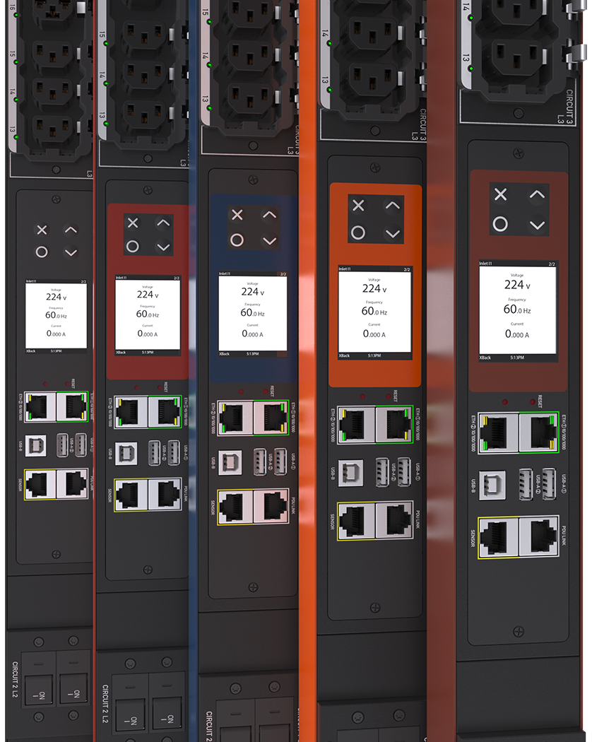 Raritan, Inc., a Legrand company, which also owns the parallel Server Technology brand PX4 intelligent rack PDU, 12 to 100 A, up to 48 outlets — Managed Rack PDU