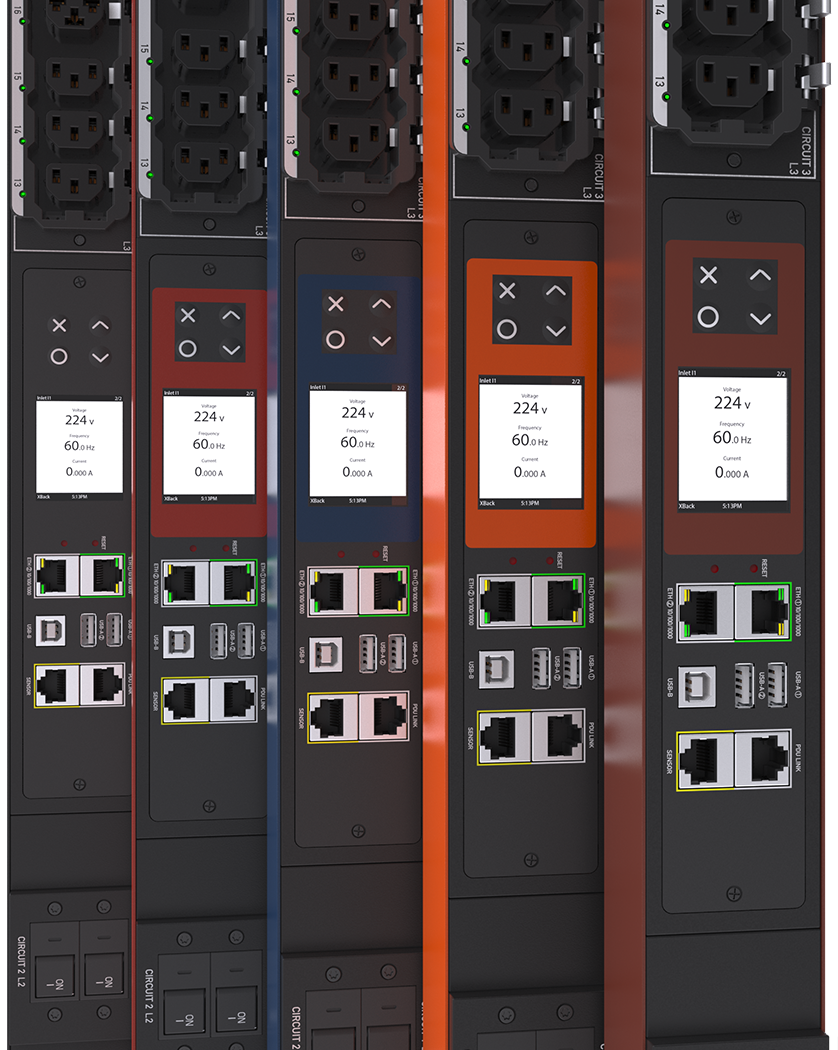 Raritan, Inc., a Legrand company, which also owns the parallel Server Technology brand PX4 intelligent rack PDU, 12 to 100 A, up to 48 outlets — Managed Rack PDU