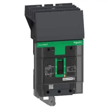 Schneider Electric PowerPact molded case circuit breakers (B/H/J/L/M/P/R frames) — switchgear, 100 A, 3P, 600 V AC