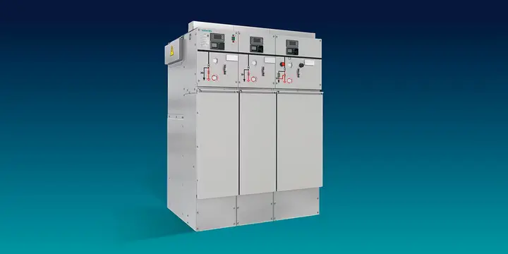 Siemens 8DJH ring main unit family (12-36 kV; blue SF6-free variants) — switchgear, 17.5 kV/25 kA; 24 kV/20 kA; 630 A