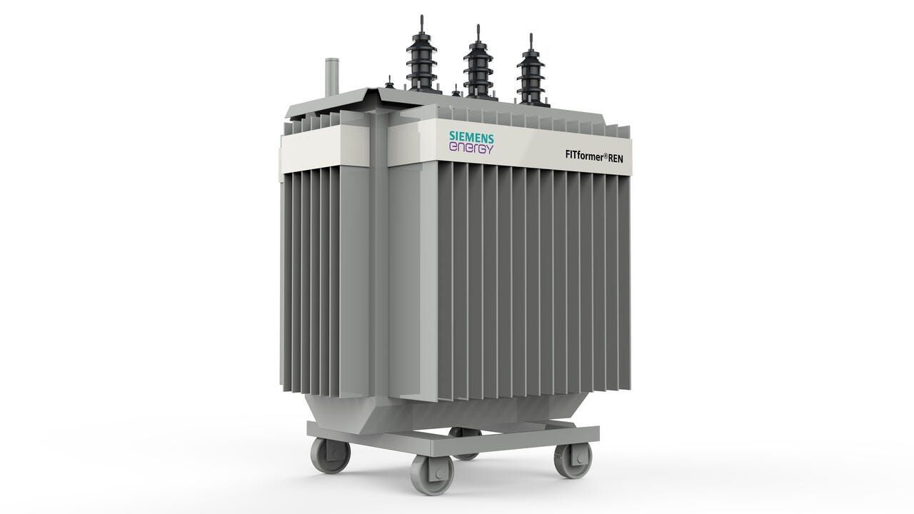 Siemens Energy AG (Grid Technologies) FITformer fluid-immersed distribution transformers — Substation (Liquid-Filled), 421M USD Charlotte NC