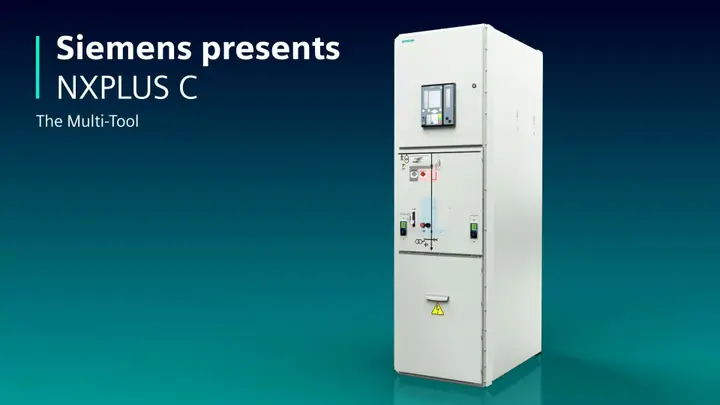 Siemens NXPLUS C compact gas-insulated switchgear (to 24 kV) — switchgear