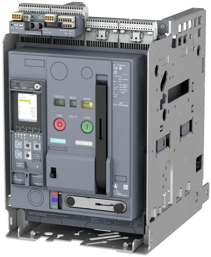 Siemens SENTRON 3WA air circuit breaker (current generation) — switchgear