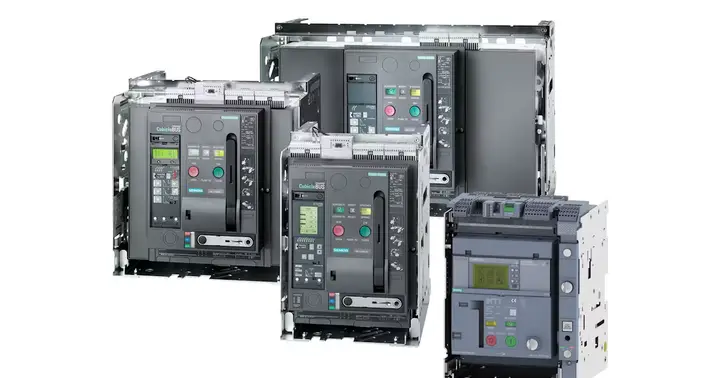 Siemens SENTRON 3WL air circuit breaker (phase-out October 2026) — switchgear