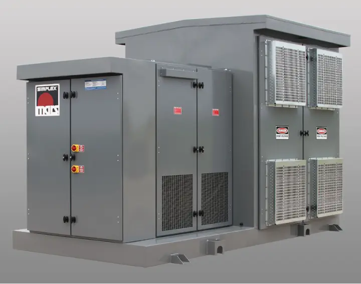 Simplex Mars-HV — load bank, Resistive only, kW at unity power factor