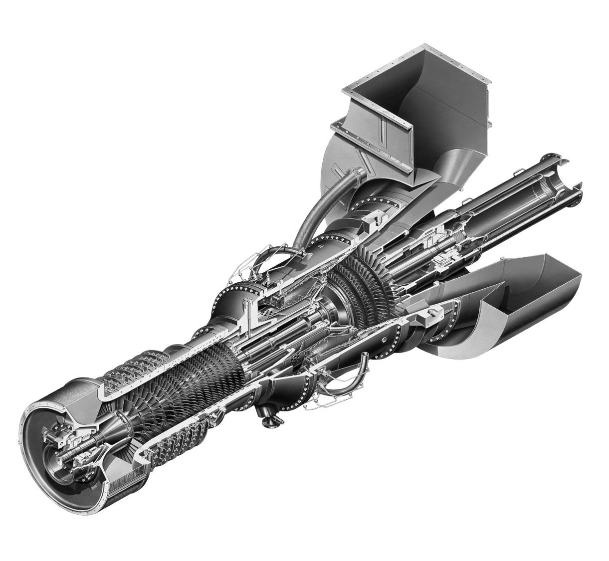 Solar Turbines Mars 100 — gas turbine, 11,350 kWe