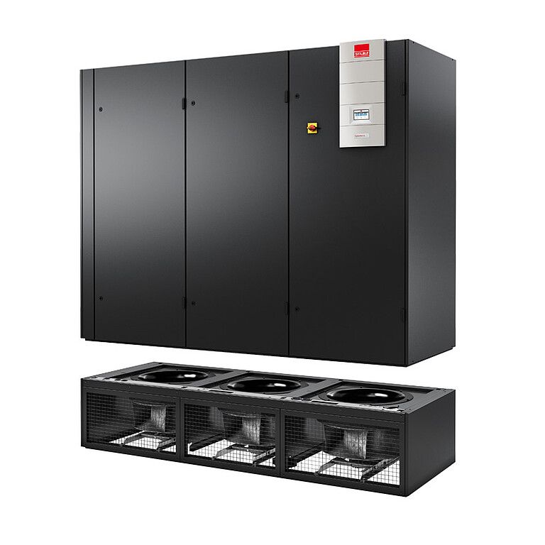STULZ GmbH CyberAir 3PRO — Room-perimeter precision cooling — DX, dual-fluid, and chilled-water (CRAC/CRAH) variants under one family