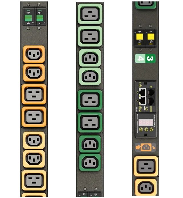 Vertiv, which completed its acquisition of Geist on 2018-02-01 Geist Monitored rPDU, including VP43301 at 30 A across 36 outlets — Monitored Rack PDU