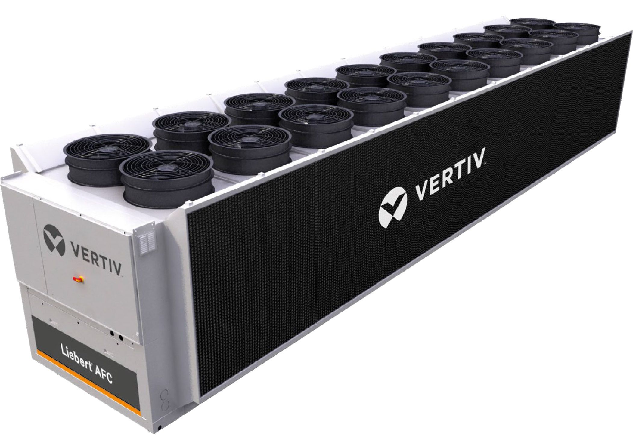 Vertiv Holdings Co. (Liebert) Liebert AFC — Air-cooled adiabatic freecooling chiller (screw/scroll)
