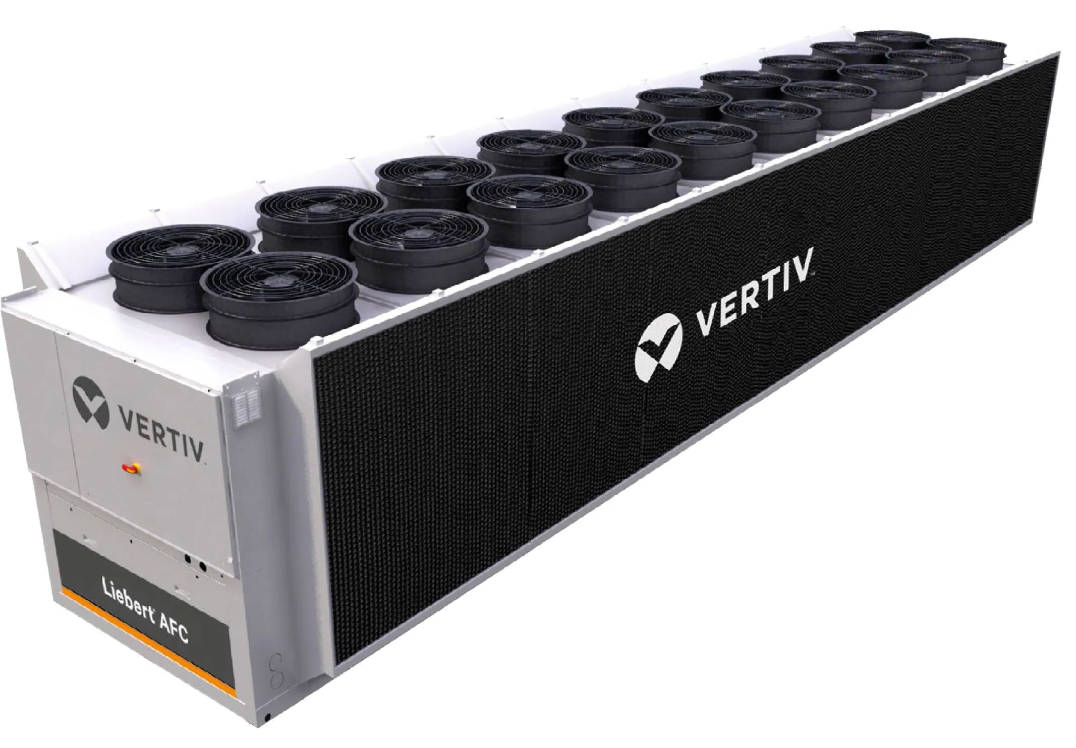 Vertiv Holdings Co. (Liebert) Liebert AFC — Air-cooled adiabatic freecooling chiller (screw/scroll)