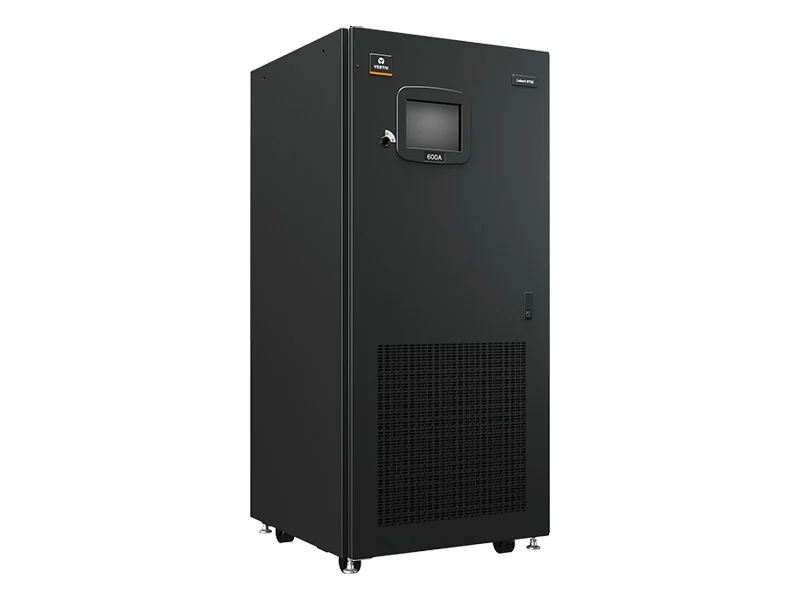 Vertiv Holdings Co, Liebert brand, spun out of Emerson Network Power in 2016 Liebert STS2, ST/SR/SX series, 100-1850 A — SCR-based two-source static transfer switch, floor-mount, ST/SR/SX chassis
